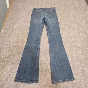 Vintage Y2K Low Rise 2000s indie sleaze Levi's 518 Super low Bootcut Jeans sz 7M